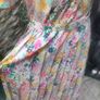 Vintage French floral dress Image 6