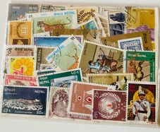 50 Nepal stamps