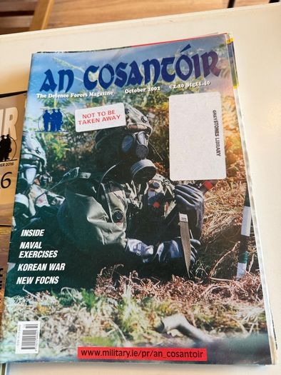 An Cosantoir. Irish Defence Forces Magazine Bundle. 11 in Total.
