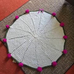 Viral flower boquet blanket