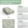 Machine Washable Rugs Living Room, 160x230cm, Vintage Rug, Boho Area Rugs, Non-Slip Carpet, Low Pile, Non-Shedding, Traditional Oriental Printed Design, Dining Room, Home Office, Bedroom Image 4