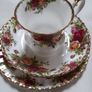 Royal Albert "Country Roses " trio Image 4