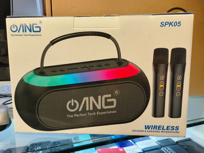 ANG SPK05 Karaoke Wireless BT Speaker- Black