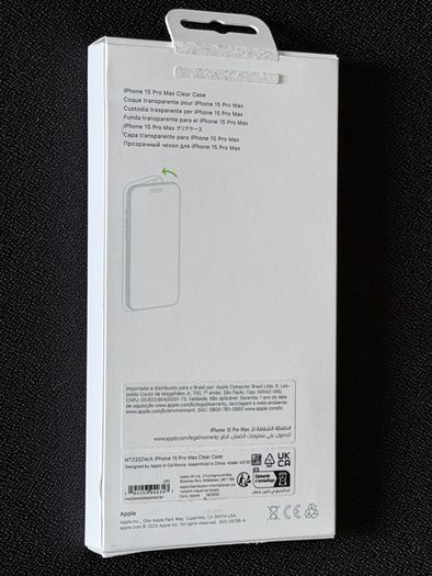 iPhone 15 pro max clear case