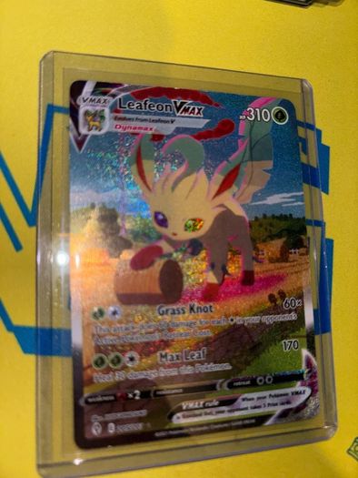 pokemon cards LEAFEON VMAX