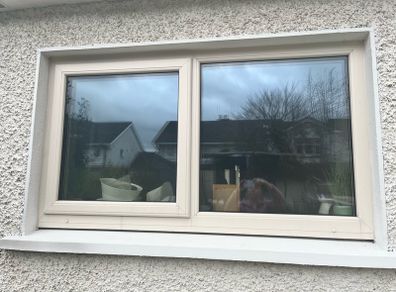 Treble glazed window