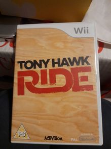 Tony Hawk Ride Wii game