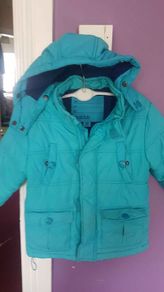 warm kid  jacket 110 cm .barely worn