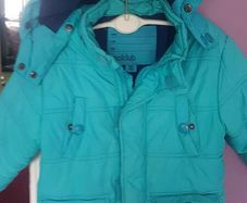 warm kid  jacket 110 cm .barely worn