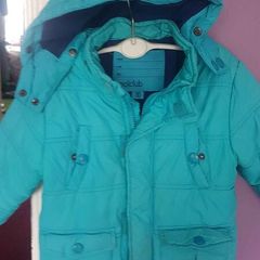 warm kid  jacket 110 cm .barely worn