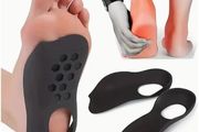 1 Pair Orthotic Insoles For Flat Feet O-Shaped Legs And Plantar Fasciitis - Unisex Arch Support Shoe Inserts
