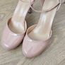 Nude High Heels Size 4 Image 2