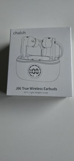Chalvh J66 Bluetooth Headphones, Headphones Wireless Bluetooth 5.4 In Ear Headphones with 4 ENC Noise Cancelling Microphone Earbuds, 48H playing time, IP7 waterproof Bluetooth earphones for yoga/travel/work