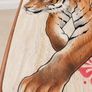Hand painted solid wood coffee table Image 4