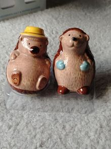 beautiful new Cath Kinston hedgehog salt & pepper shakers