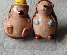 beautiful new Cath Kinston hedgehog salt & pepper shakers