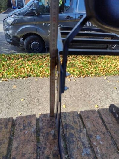 Harley Dyna sissy bar