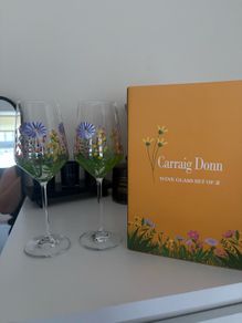 Set of 2 wine glasses