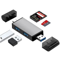 USB 3.0 7 in 1 Multi-Function Card Reader High-Speed Transfer Universal SD/TF Card PC Notebook Accessories High-Speed Card Reader