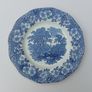 Lovely Vintage Blue and White 9.75 Inch Dinner Plate By Enoch Wedgwood (Tunstall) Ltd, in the Lovely Cottagecore Style "Woodland" Pattern, Excellent Condition Image 2