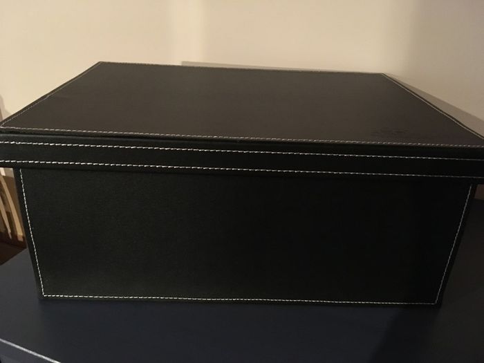 Faux Leather Gift Storage BOX with Lid