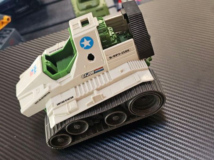 Vintage GI Joe Hasbro Toy Tank from 1980s