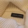 Cream Polo Neck Poncho Image 6