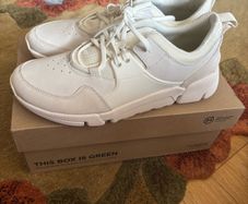 Brand New White Clarks Shoes