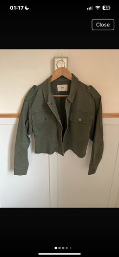 Crop Jacket  Size 8