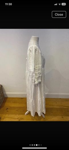 Cream Suncoo dress size 14 beautiful quality