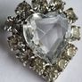Vintage brooch HEART Image 2