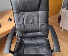 Desk, Chair and pedestal