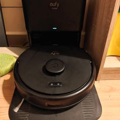 eufy L60 robot vacuum with docking base