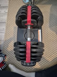 Pair of Adjustable Dumbbells 2.5kg to 24kg (15 settings each)