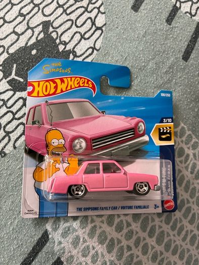 The Simpsons hotwheels car