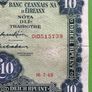 Irish Ten pound Lavery Note Image 3