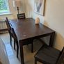 Table and four chairs Image 8