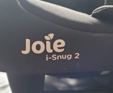 Joie car seat with isofix base and buggy adaptors