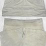 SKIMS Kim Kardashian Seamless Rib Aqua Green Lounge Set Bralette + Boxer Shorts Size S/M Image 8