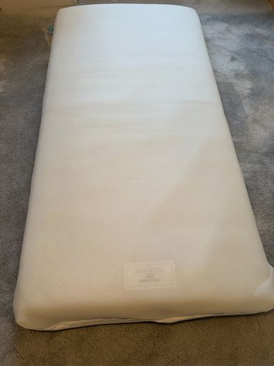 Premium Babylo Sleigh Cot Bed with Mamas & Papas Premium Dual Core+ Mattress