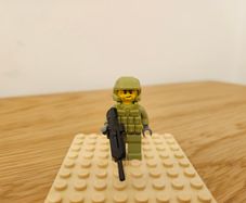 Lego Halo custom UNSC Marine Minifigure