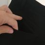 AUTOGRAPH Jet black denim skirt Sz 10 Image 9