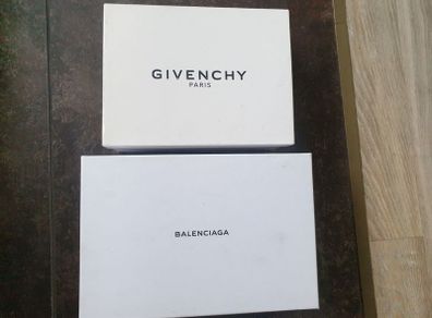 Givenchy Valentino Louboutin Shoe box
