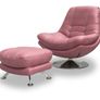 Contempory Swivel chairs footstools for sale in Dublin Image 4