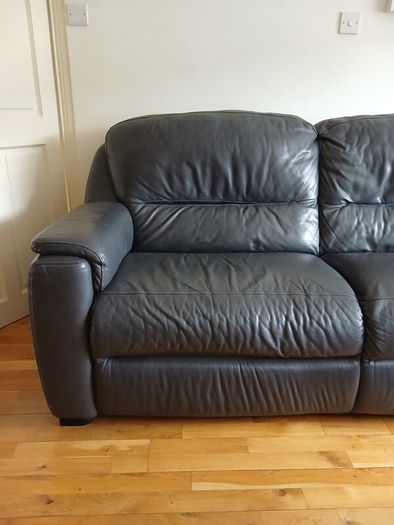 Leather sofas