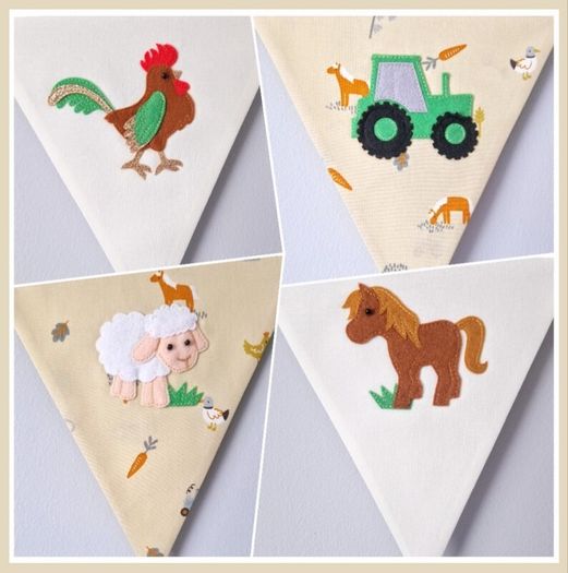 Adorable Farm Themed Bunting