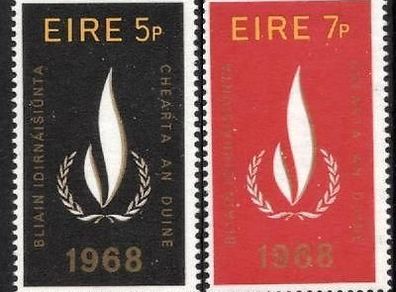 1968 Ireland International Human Rights Year Commemorative Stamp Mint Never Hinged (MNH)