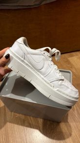 Nike Air Force 1 PLT.AF.ORM in all white
