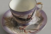 CUP &amp; SAUCER - Dragon Ware - Moriage