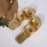 PRICE DROP Quick sale gold sandals size 40 Image 5